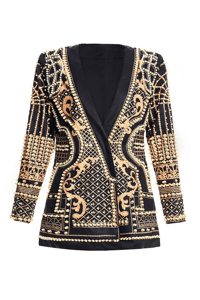 Blazer Dress Dole com Pérolas