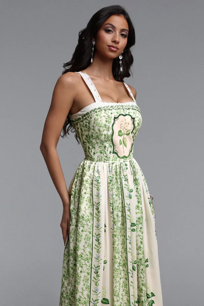 Vestido Maxi Sloan Resort com Estampa Floral