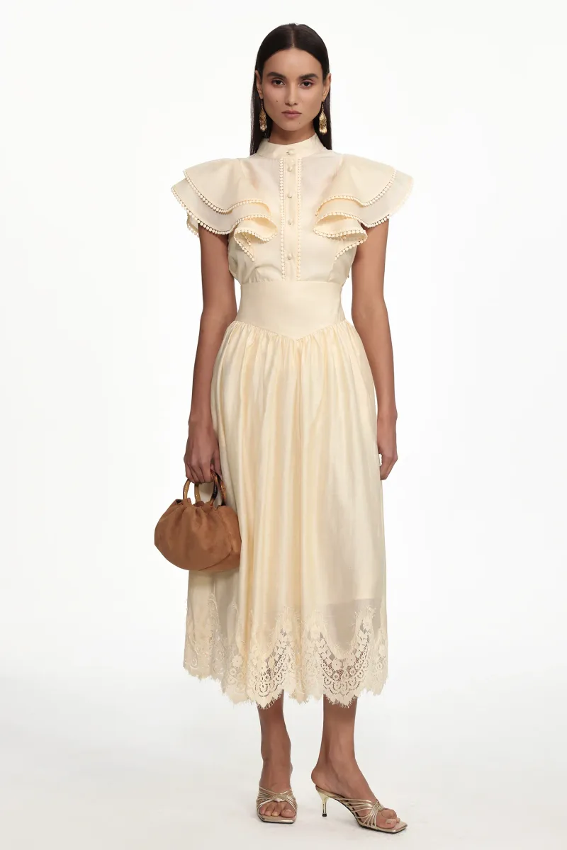 Conjunto Mafalda Resort com Blusa Manica Curta e Saia