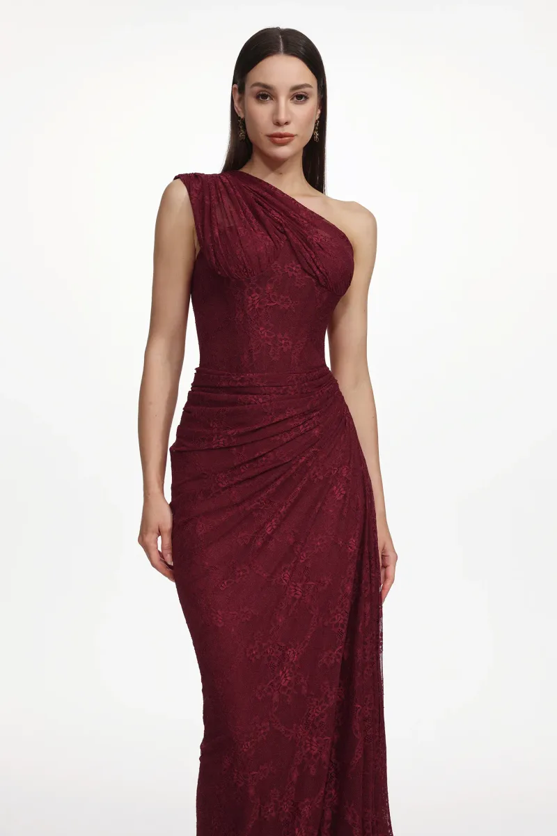 Vestido Maxi Finch — Sem Mangas com Franzido