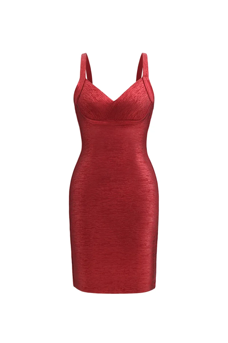 Vestido Coquetel Maryam Metalizado