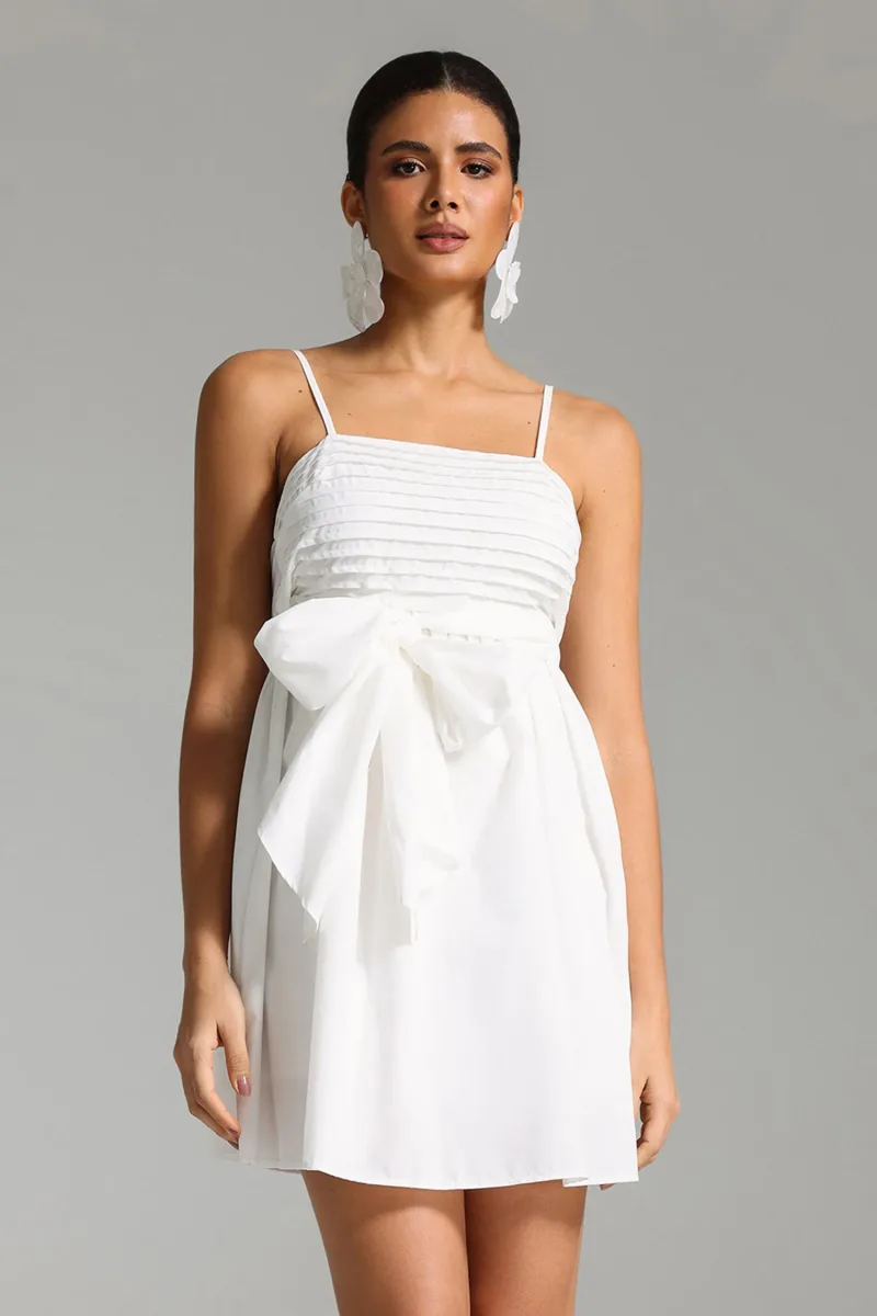 Vestido Mini Marley com Laço