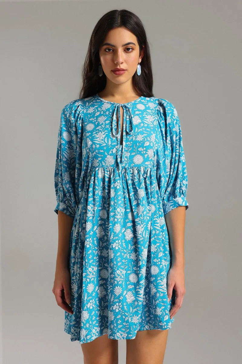 Vestido Curto Taliyah Estampado