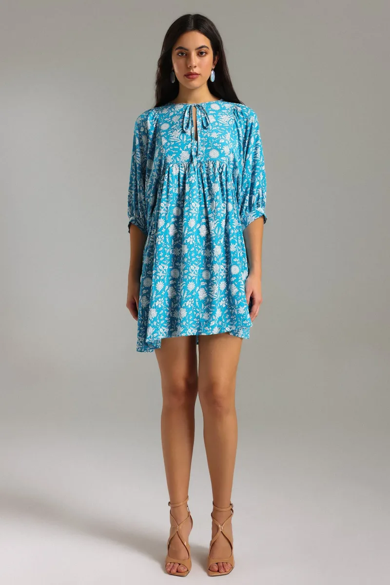Vestido Curto Taliyah Estampado