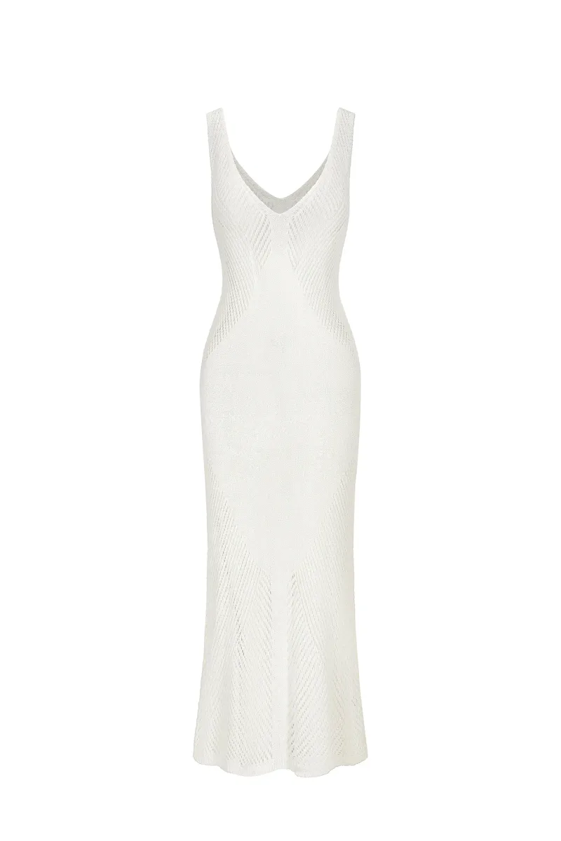 Vestido Midi Glove Weave