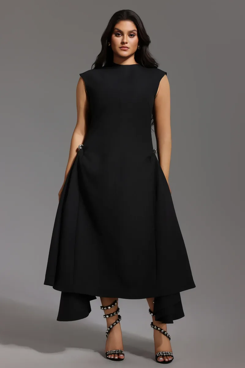 Vestido Maxi Paca com Choker