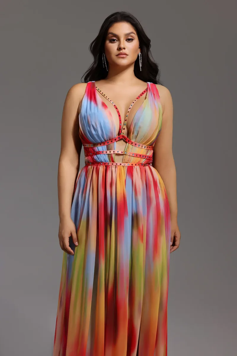 Vestido Maxi Estampado Eileen