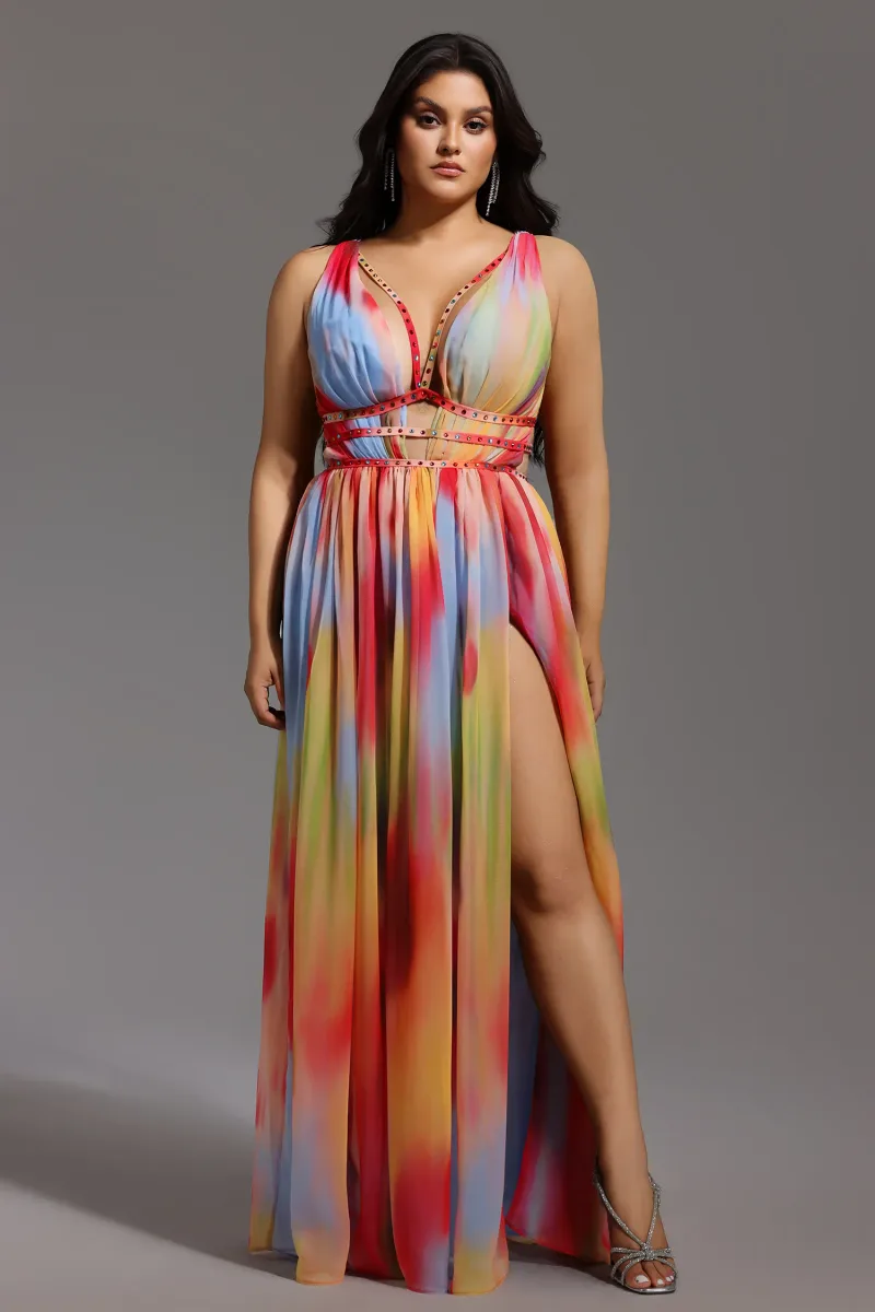 Vestido Maxi Estampado Eileen