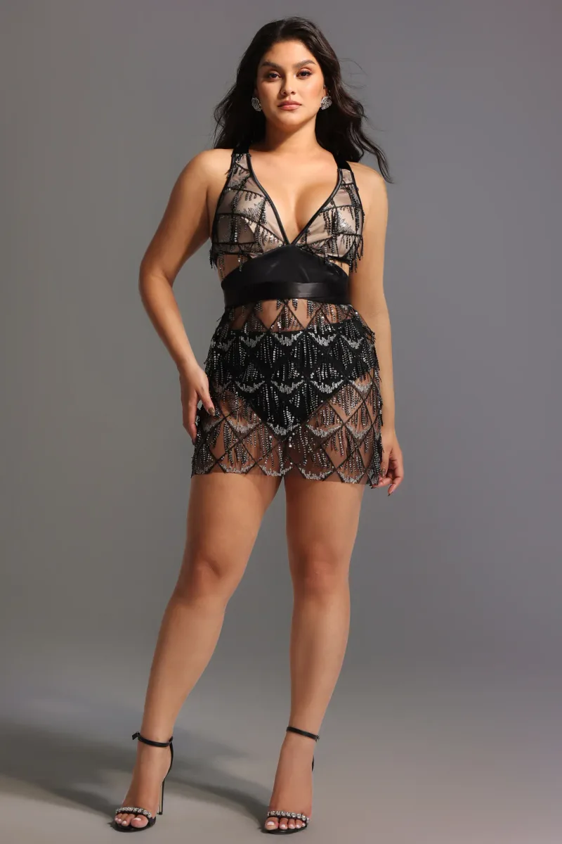 Mini Dress Louisa Preto