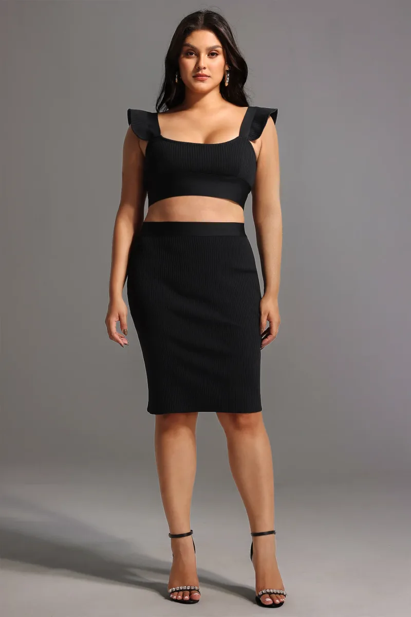 Conjunto Bandage Magen em Preto