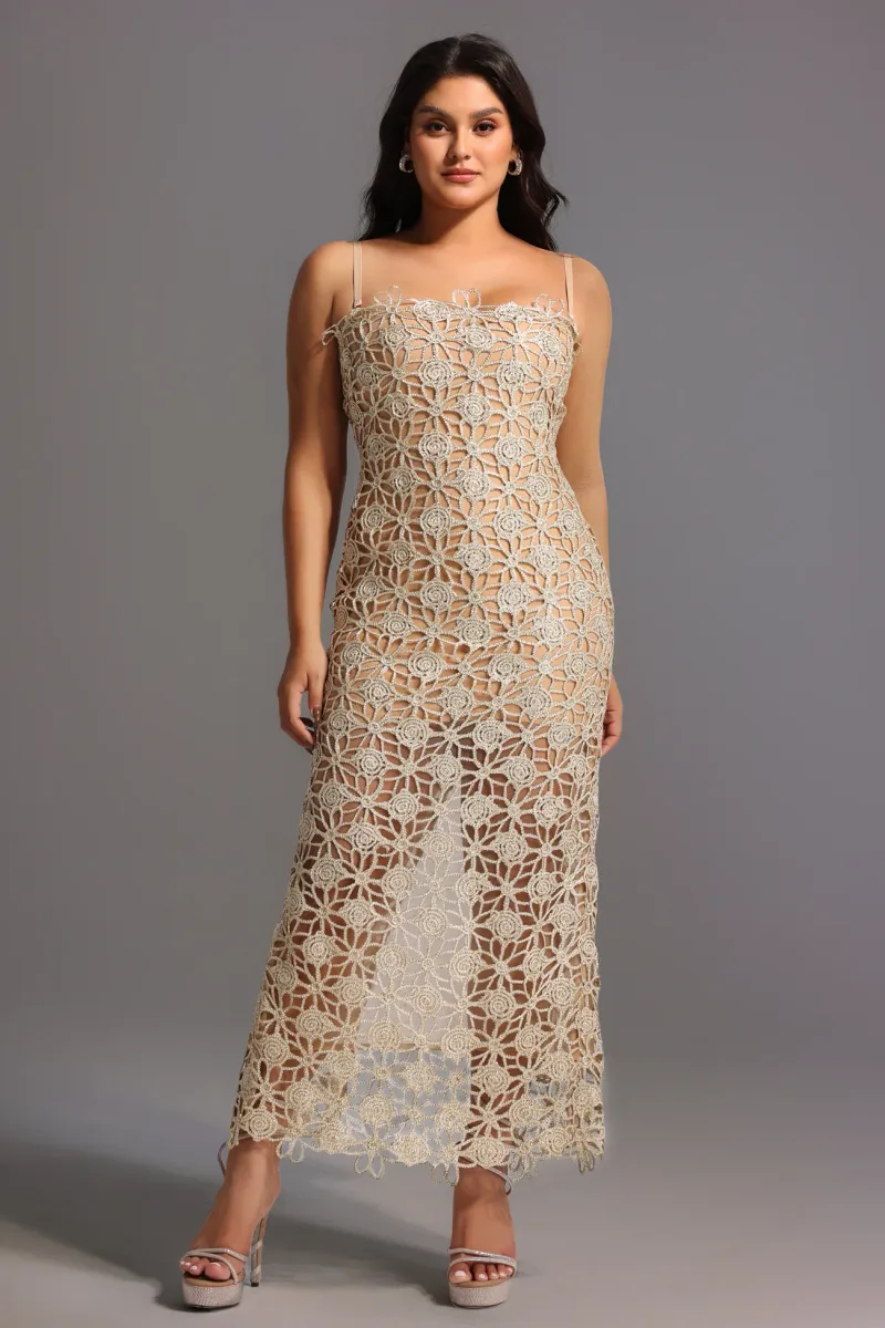 Midi Dress Lelia com Recortes