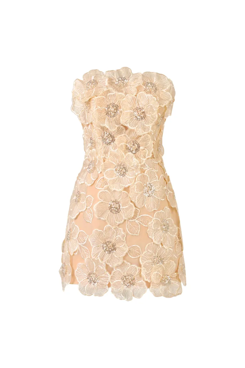 Vestido Mini Lilith em Estampa Floral