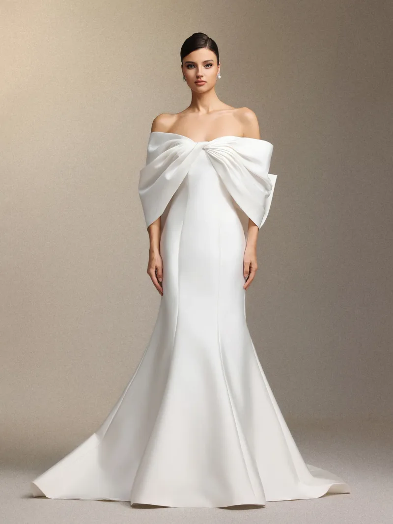 Vestido Maxi Euen com Cauda Sereia