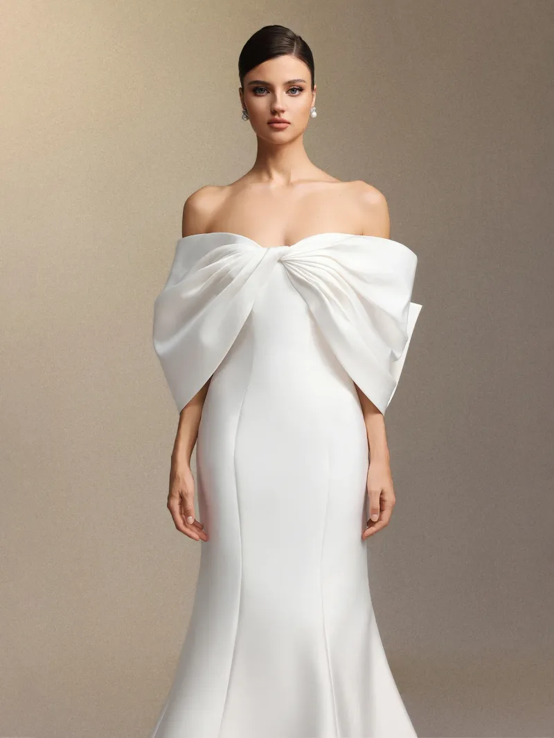 Vestido Maxi Euen com Cauda Sereia