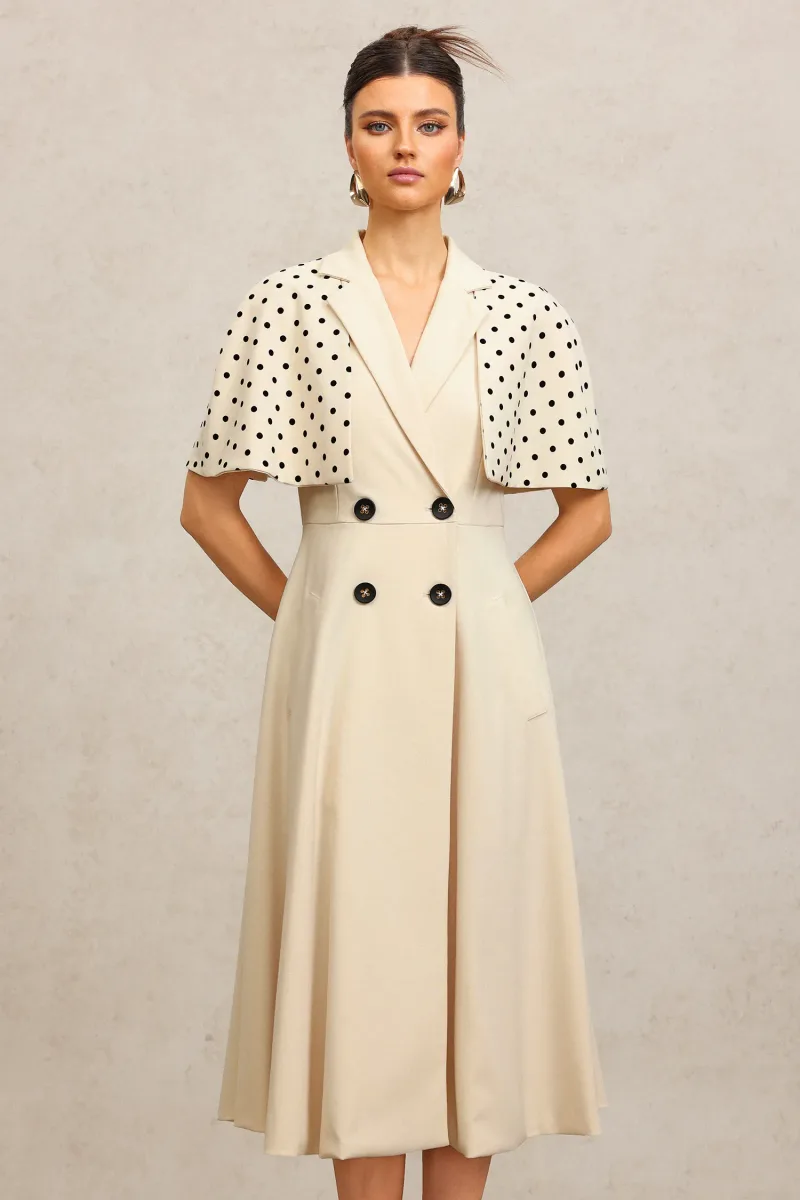 Vestido Maxi Miopa Mangas Curtas