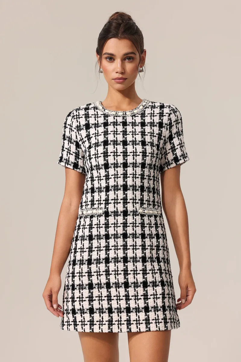Vestido Mini Yvan Decote Redondo Sem Mangas
