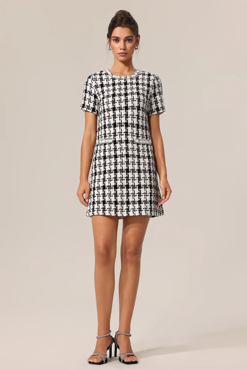 Vestido Mini Yvan Decote Redondo Sem Mangas
