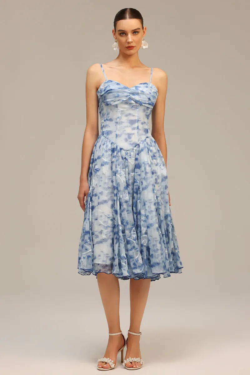 Halter Midi Lesa com Floral Impresso