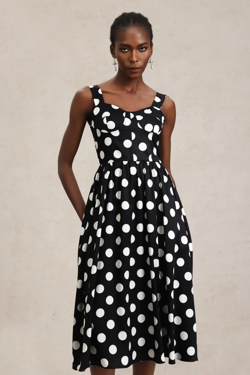 Halter Midi Noah com Padronagem de Poás