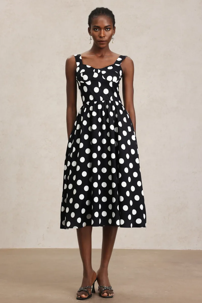 Halter Midi Noah com Padronagem de Poás