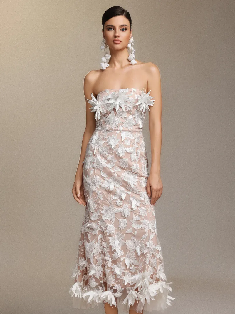 Vestido Kater Maxi em Renda Floral