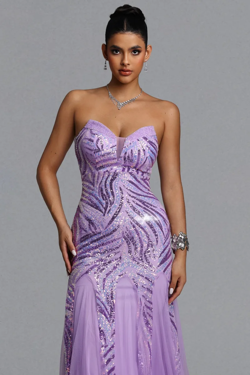 Vestido Maxi Sally com Paetês